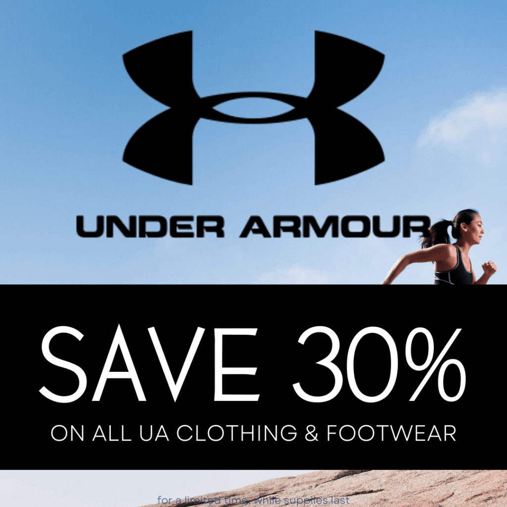 Save 30% on Under Armour at Mohawk Army Navy