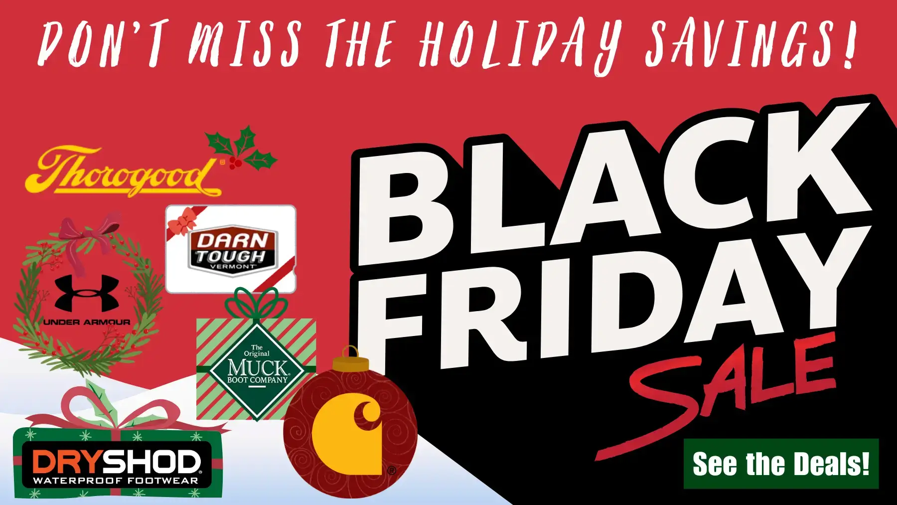 Holiday and Black Friday Deals
